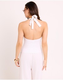 Subtitled - Hali Halter Top