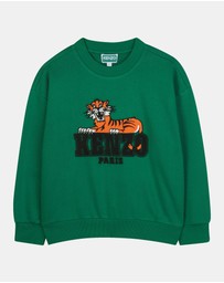 Kenzo Kids - Tiger Logo Sweatshirt - Kids-Teens