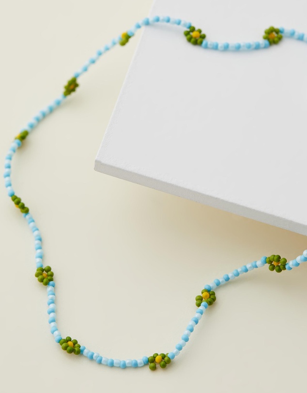 Senso - Blue Daisy Chain Choker