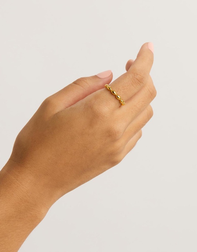 By Charlotte - Gold Protected Path Ring