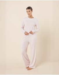 Gingerlilly - Ellie Lightweight Velour Cable Knit Set
