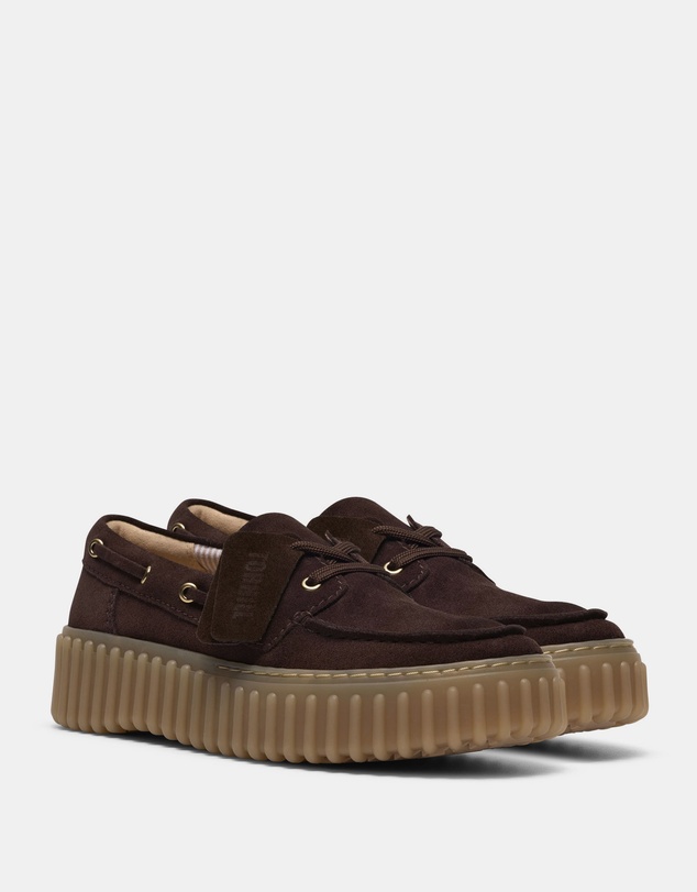 Clarks - Torhill Boat Dark Brown