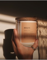 The Commonfolk Collective - Mum ~ Goldie Dictionary Meaning Candle
