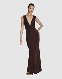 Romance by Honey and Beau - Avaline Twist Detail Dress