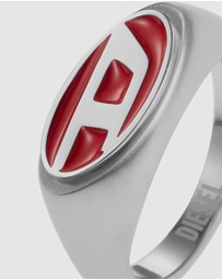 Diesel - Ring Silver Tone Ring