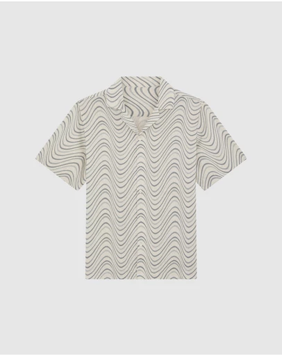Frescobol Carioca - Roberto Linen SS Shirt