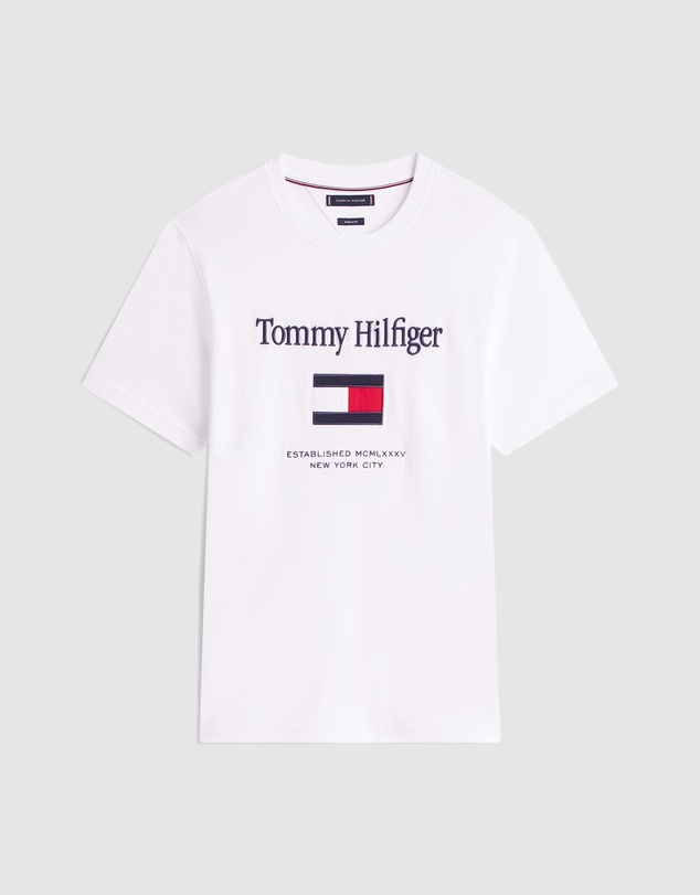 Tommy Hilfiger - Logo Embroidery Jersey T-Shirt