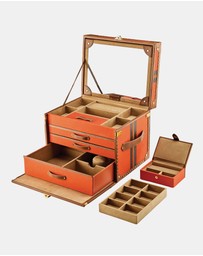 Wolf - Wolf Ida Trunk Jewellery Box Orange