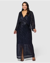 Pink Dusk by Curve Project - Red Carpet Ready Maxi Dress