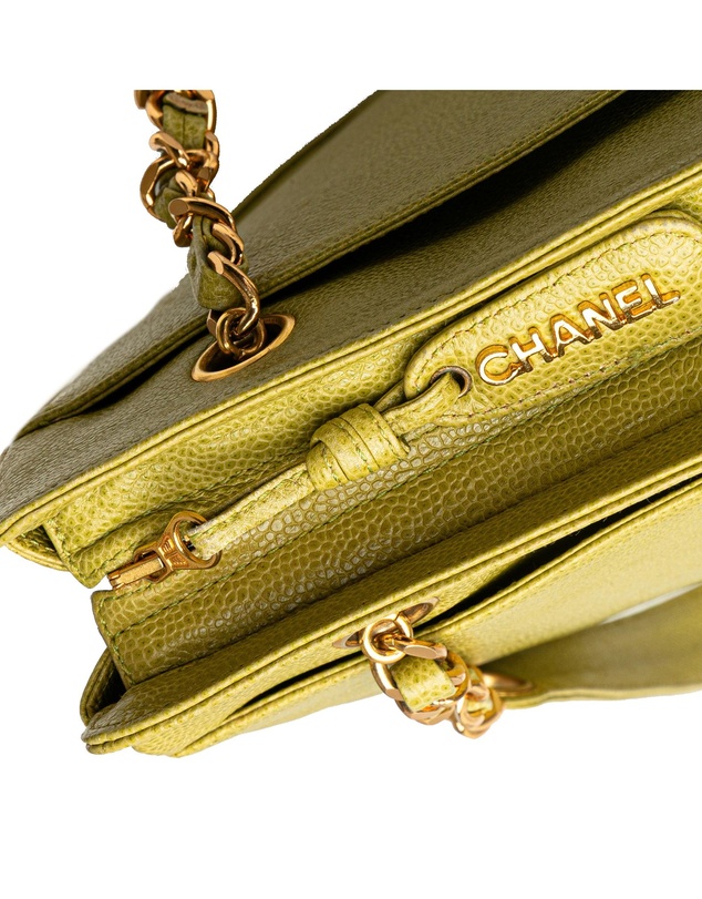 Chanel - Pre-Loved Triple CC Caviar Shoulder Bag