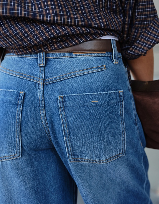 Ceres Life - Frannie Cuffed Barrel Jean