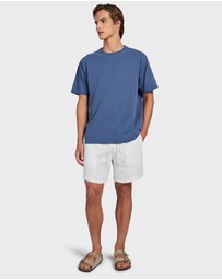 Academy Brand - Stripe Riviera Linen Short