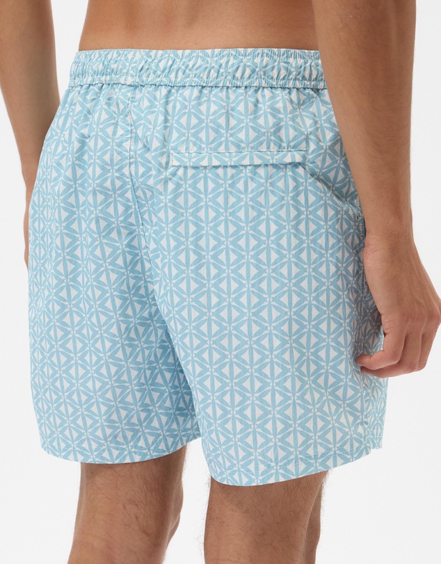 AERE - Geo Print Swim Shorts