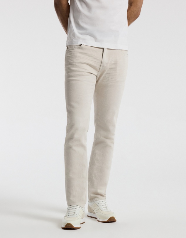 Calibre - Skinny Fit Overdyed Jeans Natural