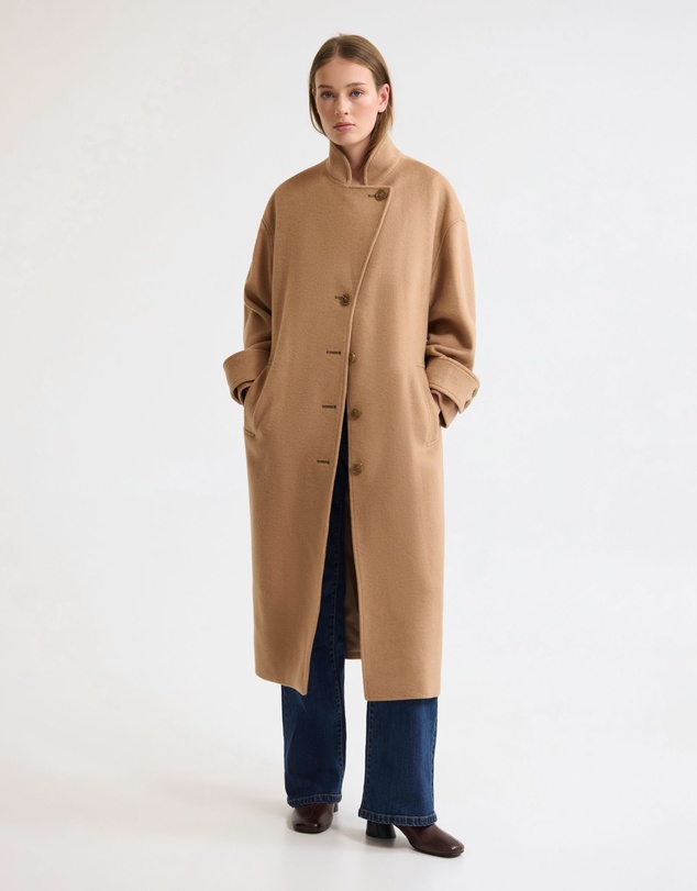 Oxford - Talia Detachable Scarf Coat