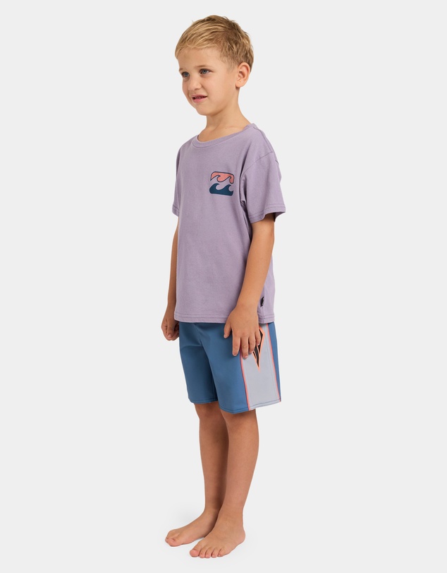 Billabong Kids - Toddlers Crayon Wave T-Shirt