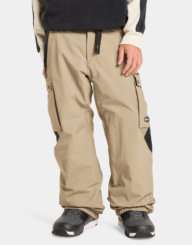 Quiksilver - Mens Snow Down Cargo Snow Pants