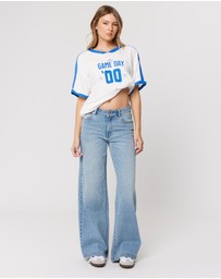 Abrand - 95 Mid Wide Jeans