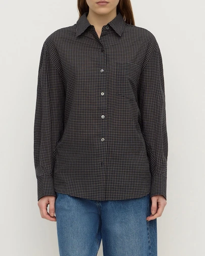 Assembly Label - Iris Check Shirt