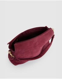 Evity - Clara Large Suede Leather Shoulder