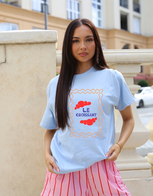 Vacancy Co - Le Croissant Tee