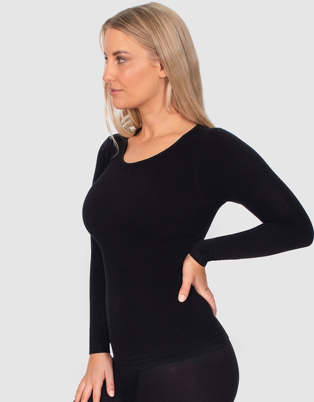 B Free Intimate Apparel - Seamless Long Sleeve Thermal Top