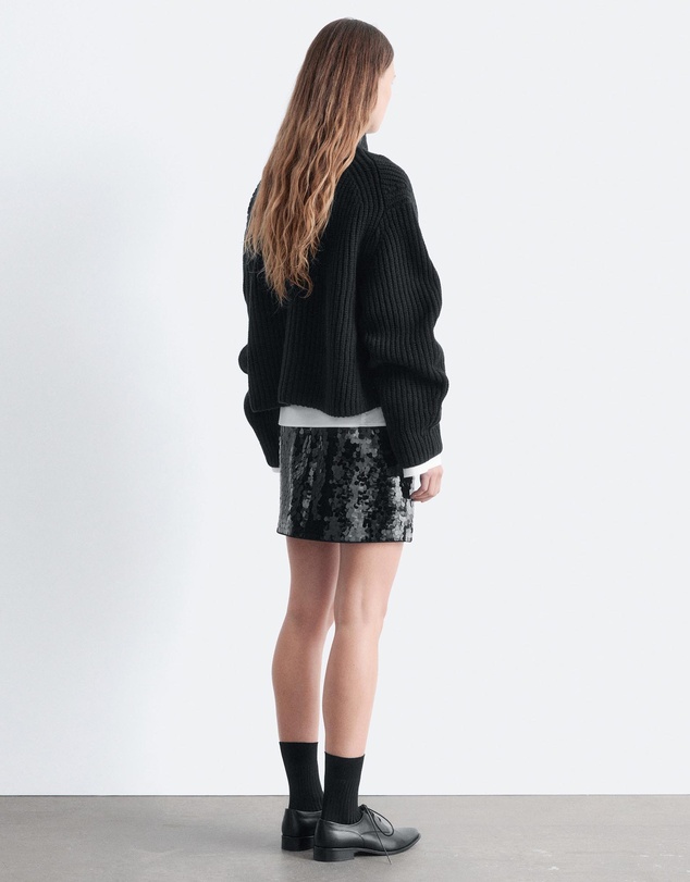 & Other Stories - Cropped Turtleneck Jumper