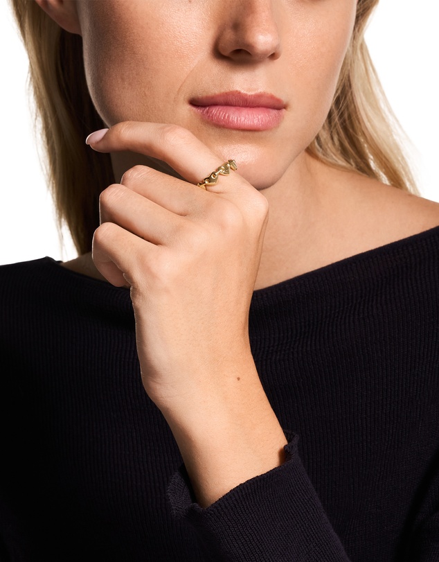 Emporio Armani - Sentimental Gold Ring