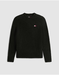Tommy Jeans - Regular Cosy Texture Badge Sweater
