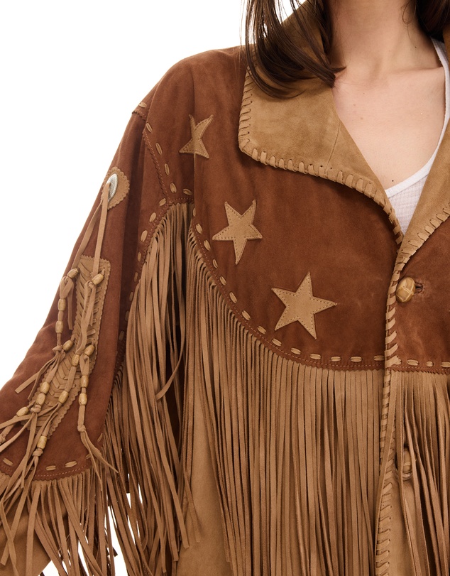 THE TALES - Portobello Road Fringed Suede Jacket