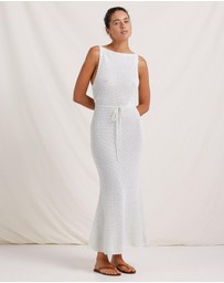 Peony - Pointelle Forever Midi Dress