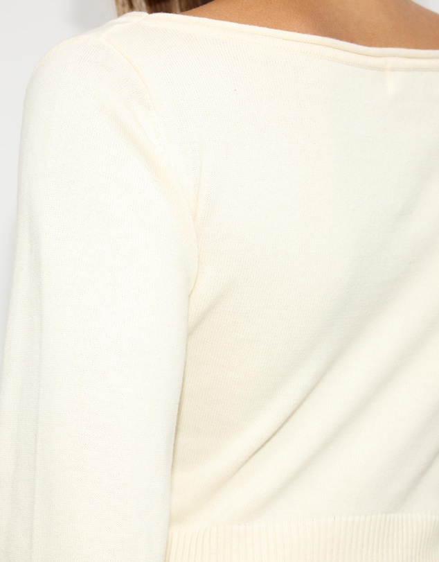 Dazie - Angel Knitted Long Sleeve Top
