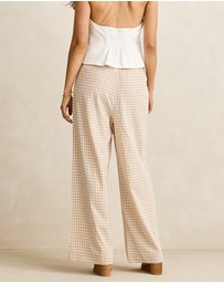 Rhythm - London Check Beach Pants