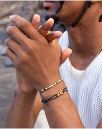 PIG&HEN - Brontide 4mm Adjustable Bracelet