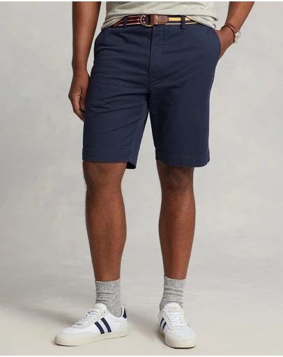 Polo Ralph Lauren - ICONIC EXCLUSIVE - Big & Tall Stretch Classic Fit Chino Shorts