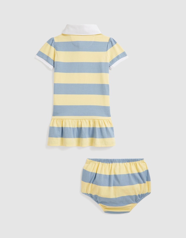 Polo Ralph Lauren - Rugby Stripe Knit Dresses - Babies
