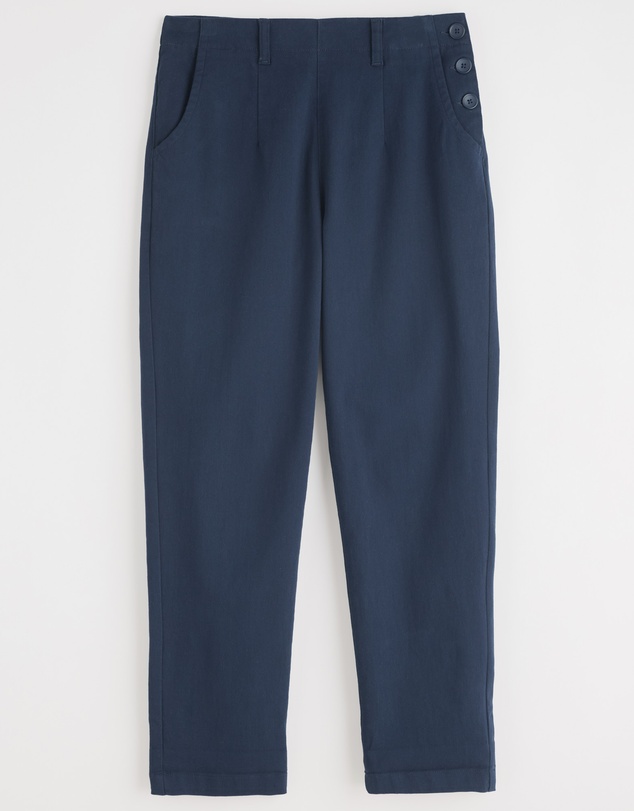 Seasalt - Seasalt Cornwall Navy Waterdance Trousers