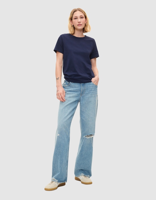 GAP - SS Organic Vintage Crew Tee