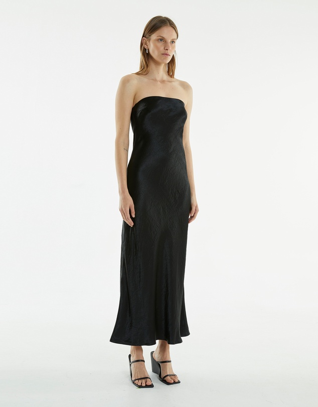 Third Form - Crush Bias Strapless Dress