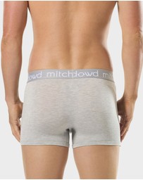 Mitch Dowd - Mens Plain Bamboo Trunk 3 Pack - Multi