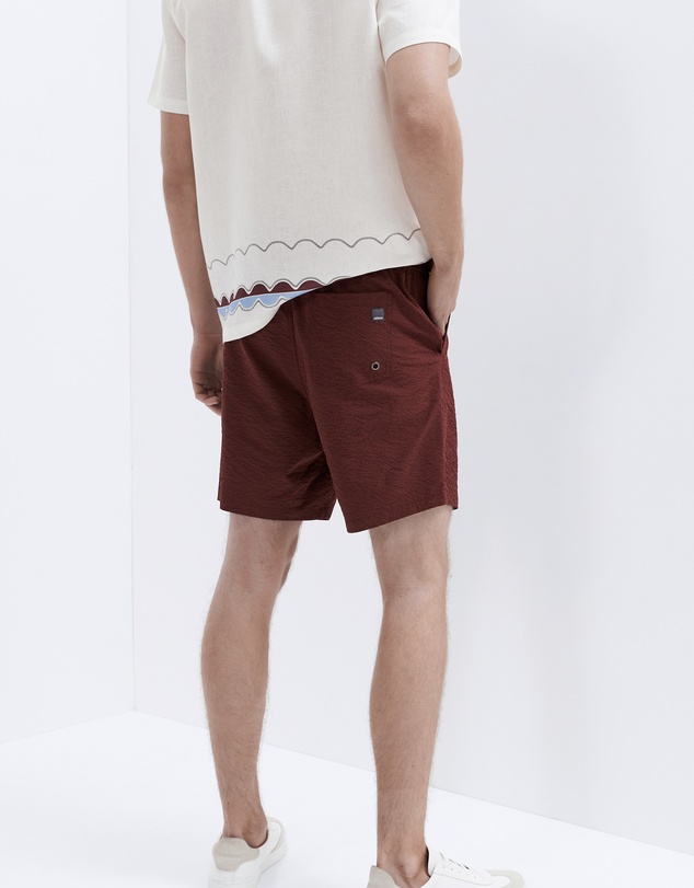 UNISON - Seersucker Swim Short