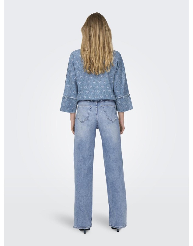 ONLY - Hannah High Waisted Wide Jeans