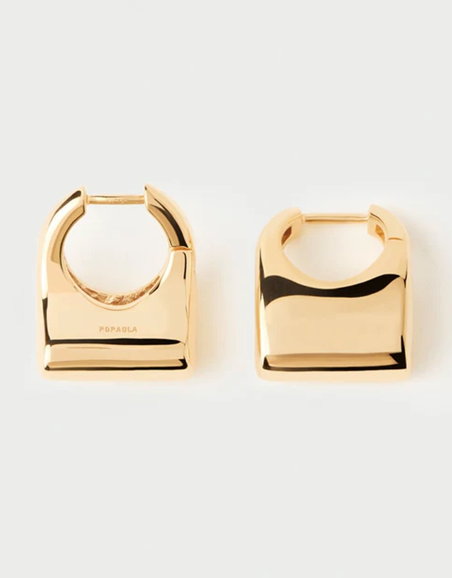 PDPAOLA - Ibiza Medium Hoop Earrings