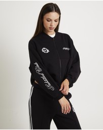 Subtitled - Subtitled Wellness Club Bomber Jacket