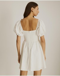 Atmos&Here - Bobbie Puff Sleeve Mini Dress