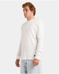 RVCA - Mens Dayshift Thermal Long Sleeve T-Shirt
