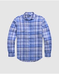 Polo Ralph Lauren - Classic Fit Plaid Linen Shirt