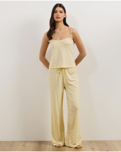 Yellow Polkadot