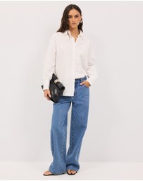 Calli - Hayes Draped Shirt
