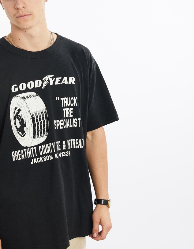 Vintage by The Real Deal - Pre Loved - Vintage 80s Good Year Tire Tee